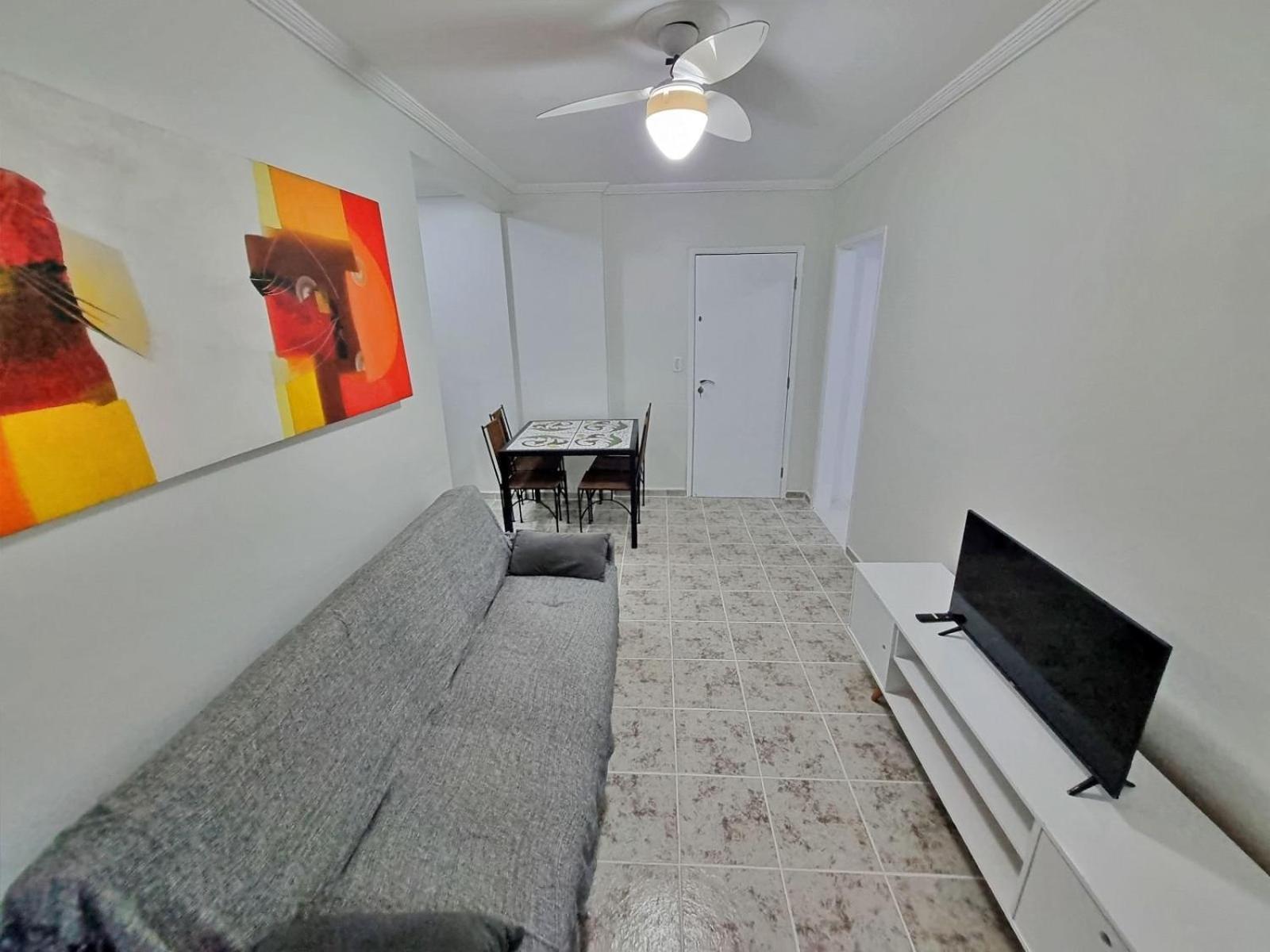 01 Dorm Reformado C/Ar Cond, Wi-Fi, 1 Vaga, Enseada, Prox Ao Pao De Acucar Apartment Guaruja Ngoại thất bức ảnh