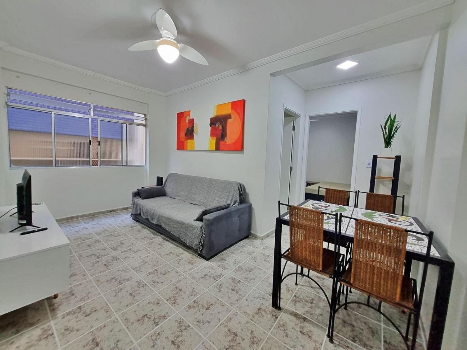 01 Dorm Reformado C/Ar Cond, Wi-Fi, 1 Vaga, Enseada, Prox Ao Pao De Acucar Apartment Guaruja Ngoại thất bức ảnh